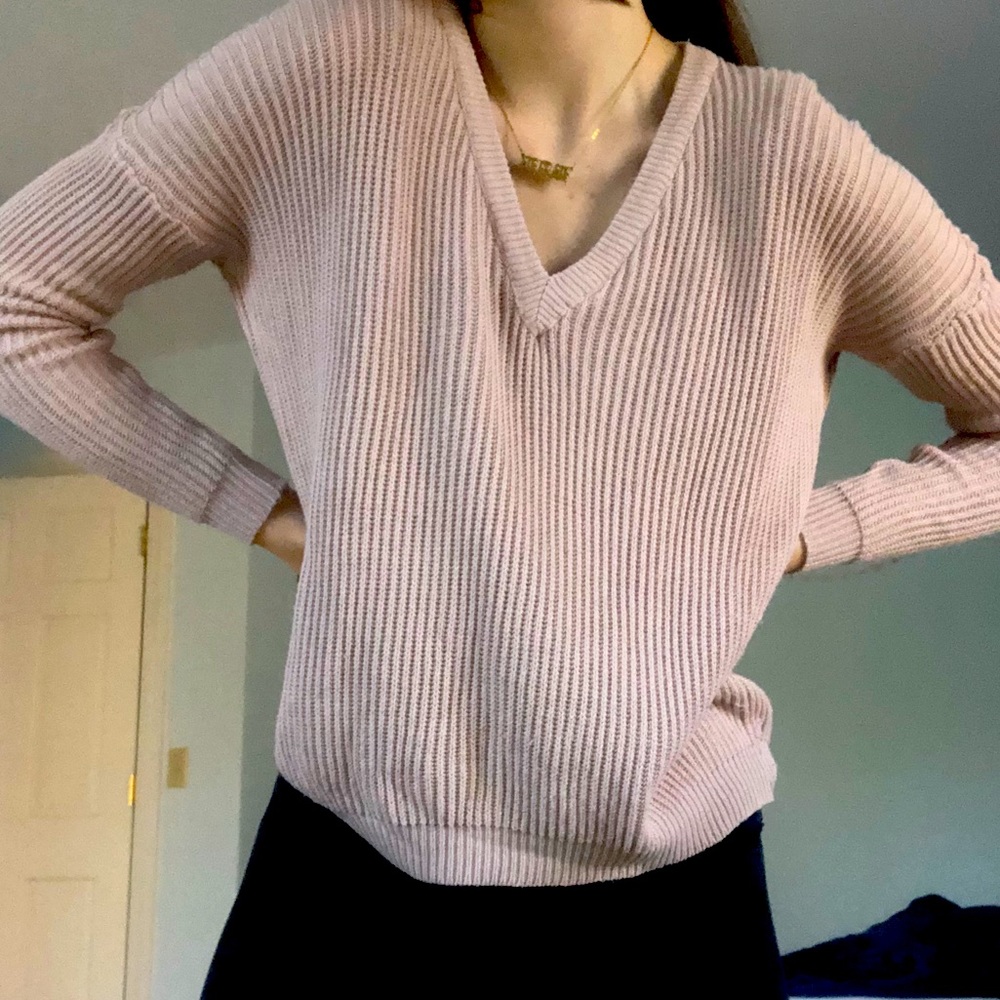 Blush brandy melville sweater